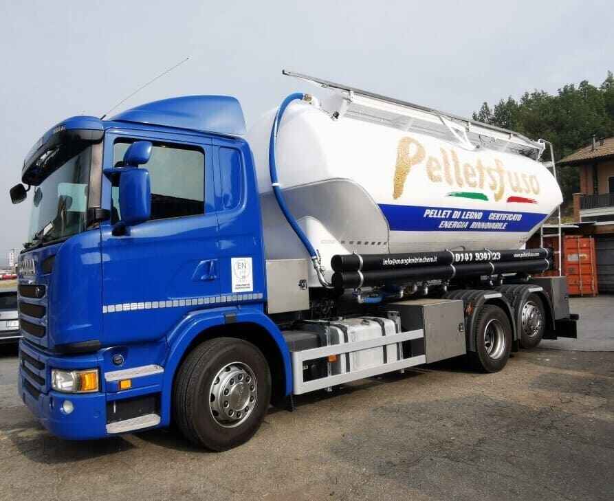 PelletSfuso BOSTER |�pellet certificato e distribuzione specializzata con autocisterna